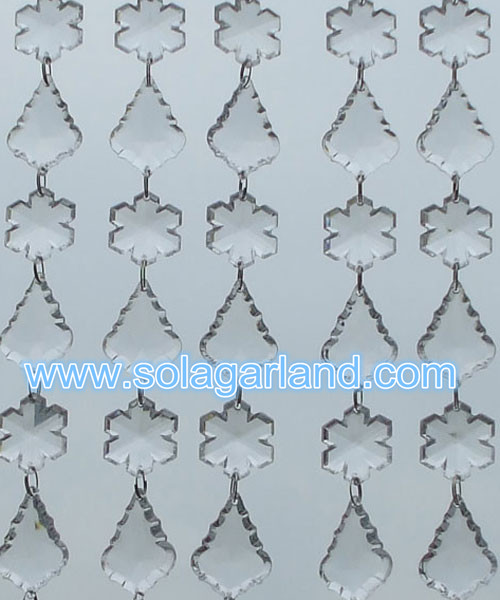 Clear Ccrylic Bead Strands