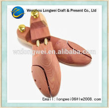 cedar wooden shoe tree/shoe last/shoe stretcher