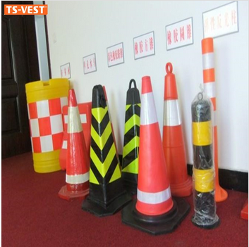 Safety Barricades cones with retractable tape