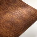 Embossed Artificial Crocodile Animal Print Leather for Bag