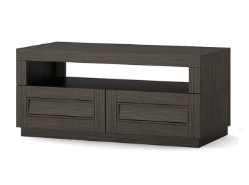 Hot Selling Grey Media Cabinet with Open Shelf