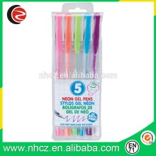 5 Glitter Gel Pens Best Colored Gel Pens Set