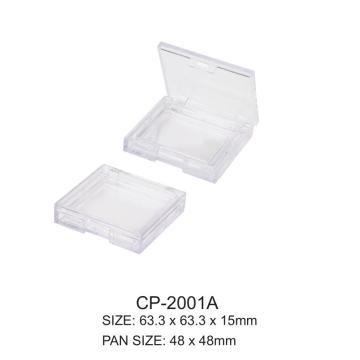 Kwadratowy plastikowy cień do powiek Blush Compact Cape CP-2001A