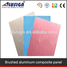 Hot Sale aluminium flat sheet 1220mm*2440mm indoor pe coating acp planes