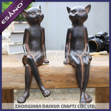 Newest cat statue resin cat ornaments crafts