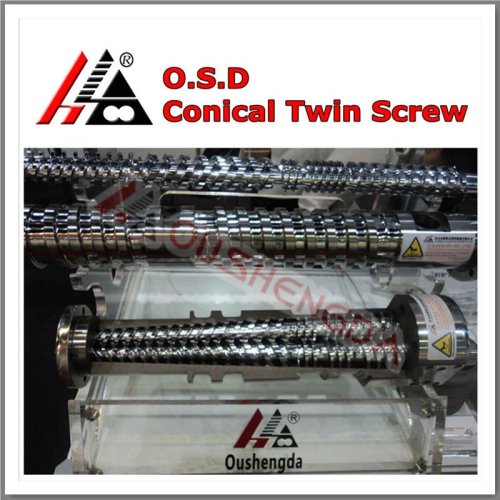 38CrMoAlA twin conical screw barrel/China conical screw