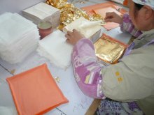 Imitation Gold Leaf for Coving Wooden