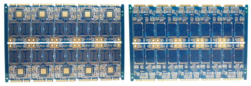 4 Layer Gold Finger PCB Immersion Gold Finish 4 Layer Gold Finger PCB Immersion Gold Finish