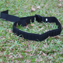 Black Polyester 25 Loops Belt