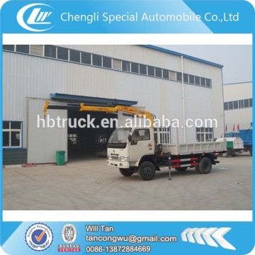 used cargo crane truck