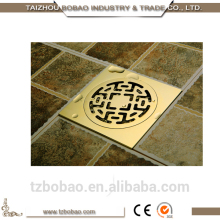 Vintage Bronze Floor Drain Antique Copper Bathroom Floor Drains Decorative Drain Covers Floor Drains Concrate Floor Drain