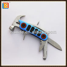 2017 Hight Quality Special Design Stainless Steel Multi Functional Hand Tool With Hammer