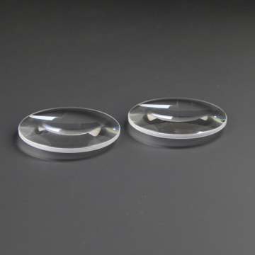 Spherical Optical Glass Biconvex Lens for School Science Education and Physics Experiments