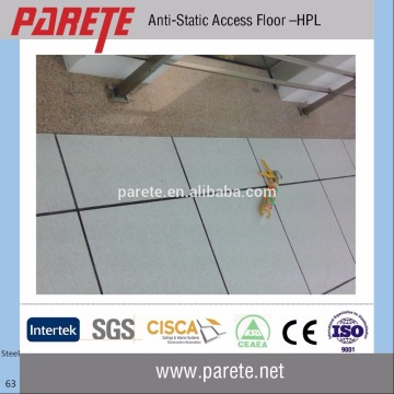 Anti static raised floor tiles