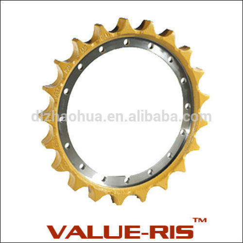 D4E bulldozer spare parts sprocket/segment group