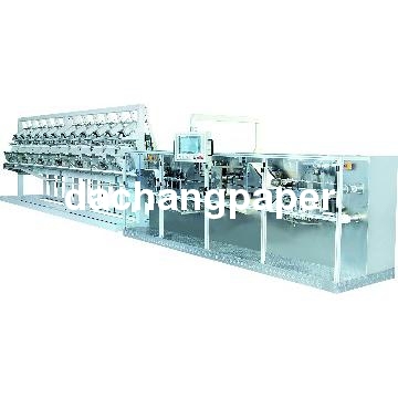 DCW-2700L full-auto high-speed multi-pieces wet wipe cutting machinery