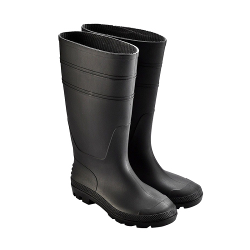 Black Comfortable Rain Boots