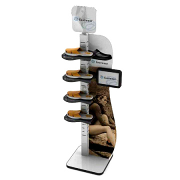 Custom Brand Name Footwear Display Stand