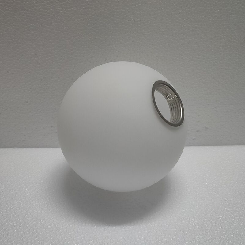 G9/E24/E27 Frosted Borosilicate Glass Globe Sphere Light Shade with Glass Screw Inside