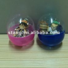 Plastic Keychain Inside the Capsule