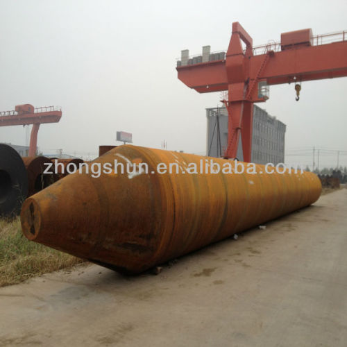 spirally carbon welded steel pile pipes