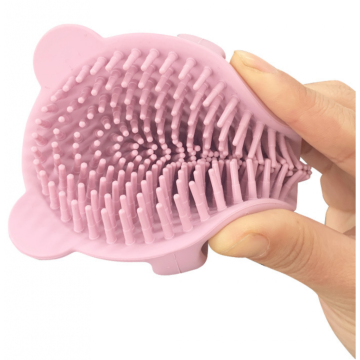 Haar hoofdhuid massager shampoo borstel hoofdhuid scrubber