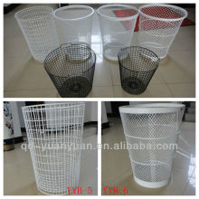 Wire Mesh Trash Bin & Waste Basket