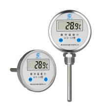 High-Temperature Digital Bimetallic Thermometer with Stainless Steel Probe
