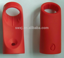 Silicone rubber handle