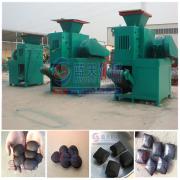 China professional coal/charcoal briquetting machine manufacturer ball shape charcoal briquette machine