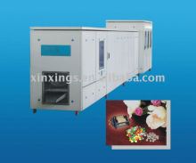 Chocolate injection machine clamp unit