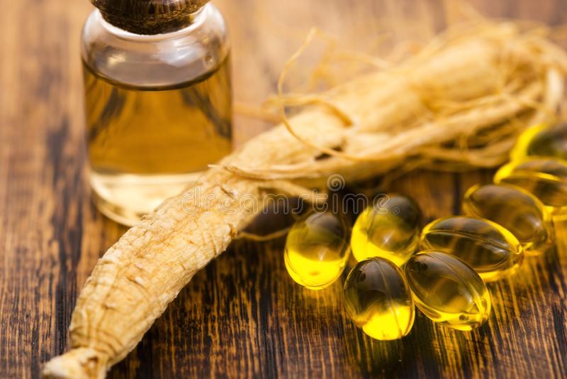 100% Pure natural organic ginseng oil