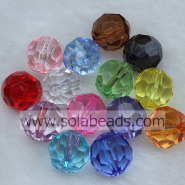 Christmas Wreath 8MM Hair Round Bubblegum Imitation Swarovski Beads