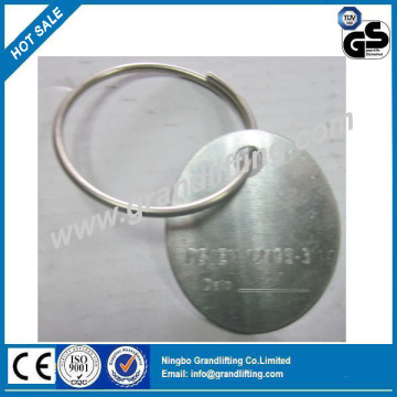 Factory Price Alloy Chain Sling Tags