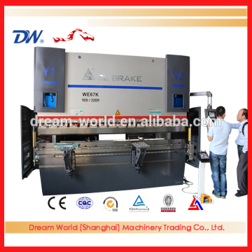 look! cnc press brake press brake 250 tons press brake bending tools from CHINA