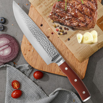 High Quality 8 Inch Chef Knife Damascus Steel Culinary Kitchen Cutlery