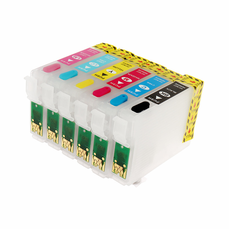 Suitable EP T0801-6 Reset the ink cartridge FOR R625/285/360/RX560/585/685 printer