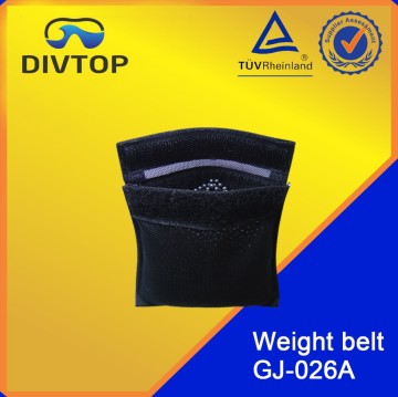 Black nylon belt pouch lead pouch