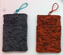 2015 Knitted Sock Cell Mobile Phone Pouch