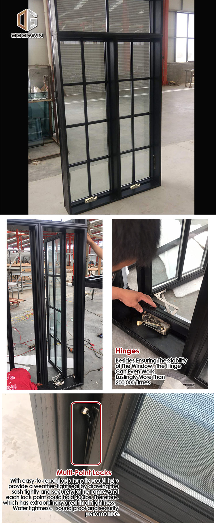 10 Year Warranty Energy Efficient USA NFRC Standard Fire Rated Aluminium tempered glass fixed Corner window