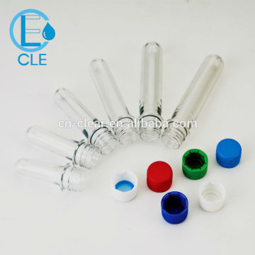 small neck size and cap pet preform