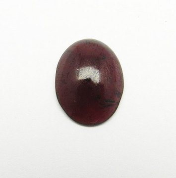 Hyderabadi Garnet Oval Cabochon Gemstone