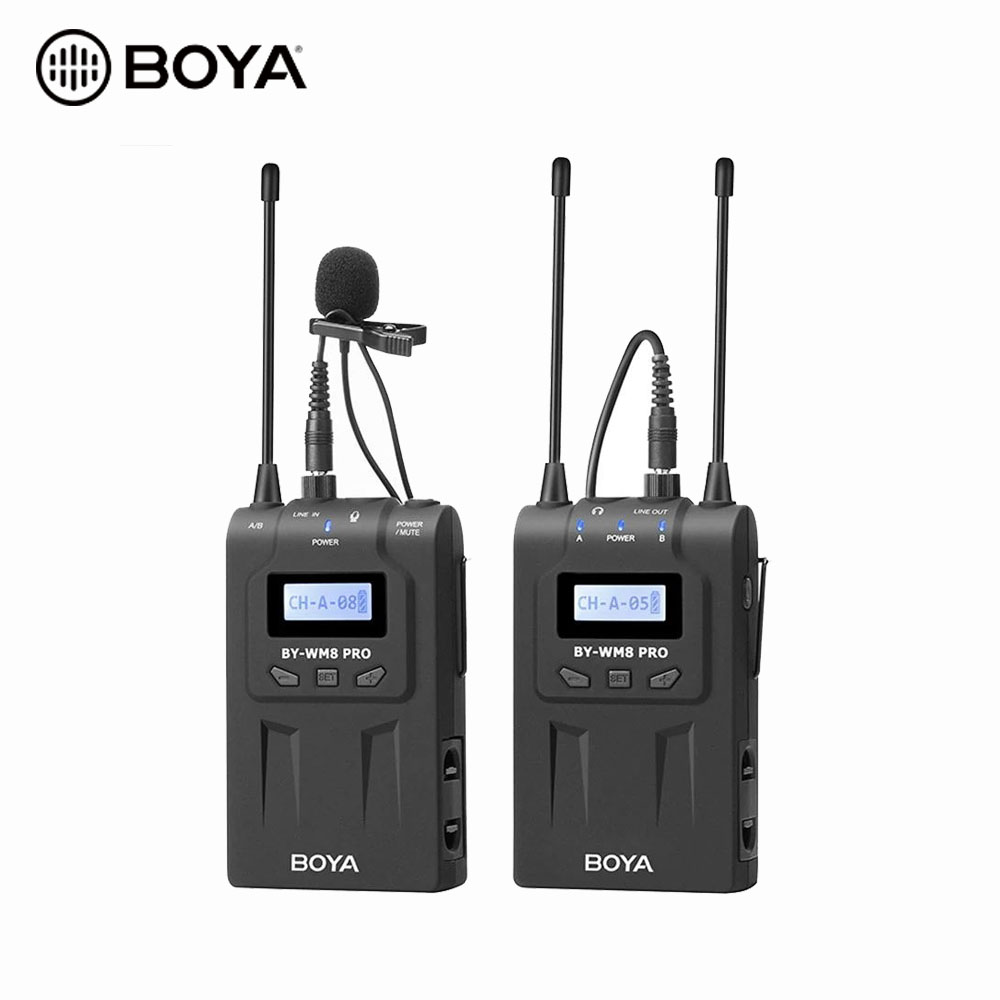 BOYA BY-WM8 Pro-K1 UHF Wireless Microphone System