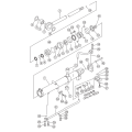 Shantui Parts SD22 Cilindro de elevação da lâmina 23Y-62B-02000