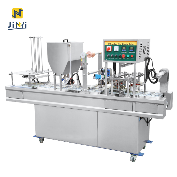 automatic Cups Filling sealing machine