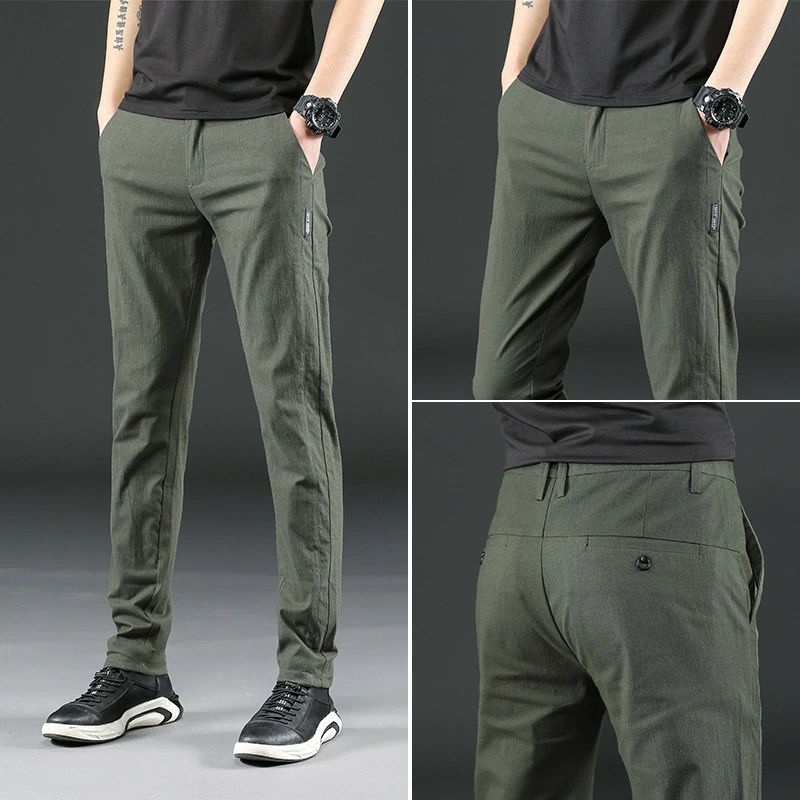 Wholesale Outdoor Fashionable Summer Thin Cotton Casual Men's Pants