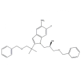 （2r）-1- {5-amino-2- [1-（ベンジルオキシ）-2-メチル-2-プロパニル] -6-フルオロ-1H-Indol-1-イル} -3-（ベンジルオキシ）-2-プロパノール1294504-67-8