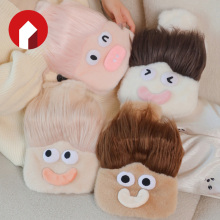 Long-haired hot water bag