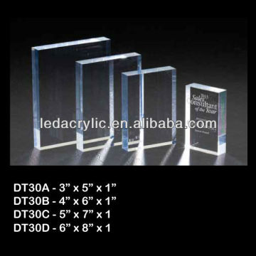 Clear Acrylic Block