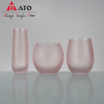 2023 Kitchen Elegant Color Glassware Wine Glass Cup